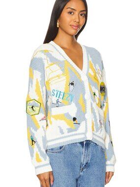 🎿❄️ No! Jeans "Let's Go Skiing" Cardigan Sweater –NWT ❄️🎿